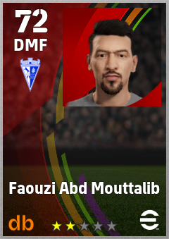Faouzi Abd Mouttalib eFootball player card