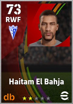 Haitam El Bahja — RWF, OVR 73, MAX 73