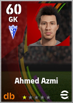 Ahmed Azmi — GK, OVR 60, MAX 60