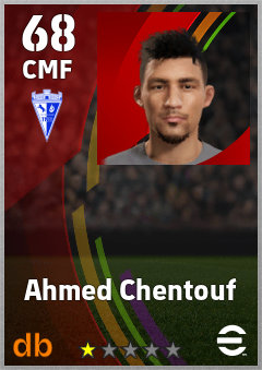 Ahmed Chentouf eFootball player card