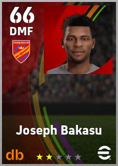 Joseph Bakasu eFootball player card
