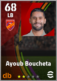Ayoub Boucheta — LB, OVR 68, MAX 68