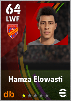 Hamza Elowasti eFootball player card