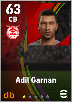 Adil Garnan eFootball player card