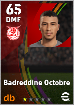 Badreddine Octobre eFootball player card