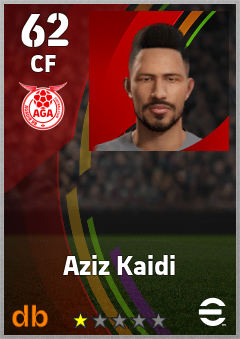 Aziz Kaidi eFootball player card