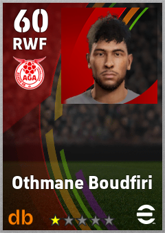 Othmane Boudfiri eFootball player card