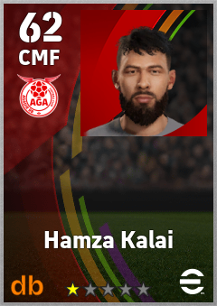 Hamza Kalai eFootball player card