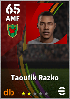 Taoufik Razko — AMF, OVR 65, MAX 65