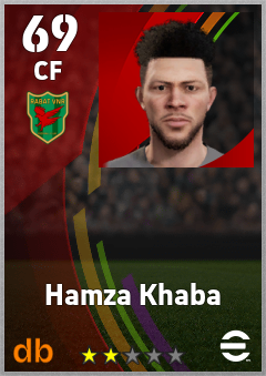 Hamza Khaba eFootball player card