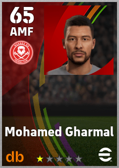 Mohamed Gharmal — AMF, OVR 65, MAX 65