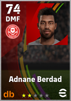 Adnane Berdad eFootball player card