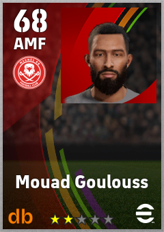 Mouad Goulouss — AMF, OVR 68, MAX 68