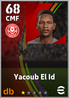 Yacoub El Id eFootball player card
