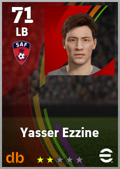 Yasser Ezzine eFootball player card