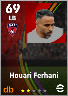 Houari Ferhani eFootball player card