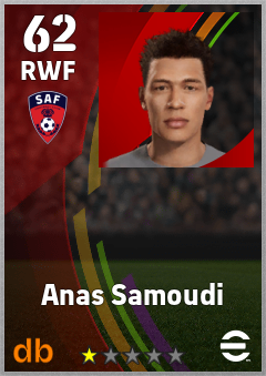 Anas Samoudi eFootball player card