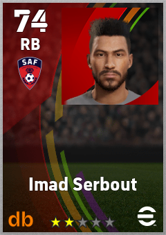 Imad Serbout eFootball player card
