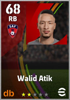 Walid Atik eFootball player card