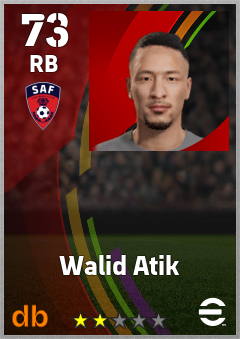 Walid Atik eFootball player card