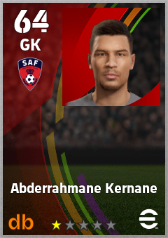 Abderrahmane Kernane eFootball player card