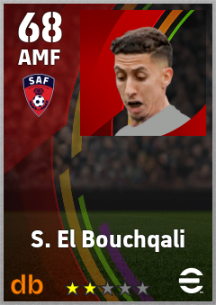 S. El Bouchqali — AMF, OVR 68, MAX 68