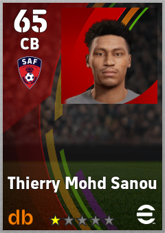 Thierry Mohd Sanou eFootball player card
