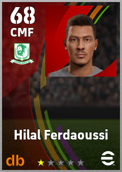Hilal Ferdaoussi — CMF, OVR 68, MAX 68