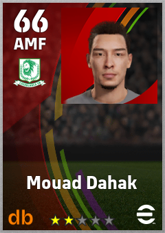 Mouad Dahak — AMF, OVR 66, MAX 66