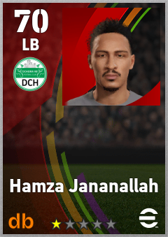 Hamza Jananallah eFootball player card