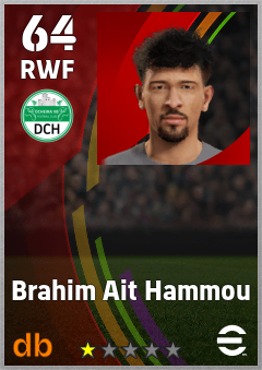 Brahim Ait Hammou eFootball player card