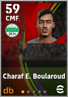 Charaf E. Boularoud eFootball player card