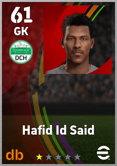 Hafid Id Said — GK, OVR 61, MAX 61