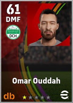 Omar Ouddah eFootball player card