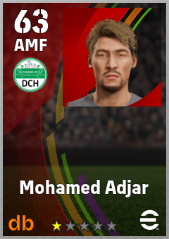 Mohamed Adjar eFootball player card