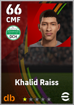Khalid Raiss eFootball player card