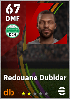 Redouane Oubidar eFootball player card
