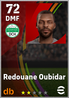 Redouane Oubidar eFootball player card