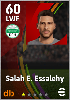Salah E. Essalehy — LWF, OVR 60, MAX 60
