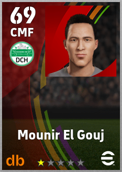 Mounir El Gouj — CMF, OVR 69, MAX 69