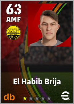 El Habib Brija — AMF, OVR 63, MAX 63
