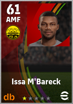 Issa M'Bareck — AMF, OVR 61, MAX 61