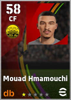 Mouad Hmamouchi eFootball player card