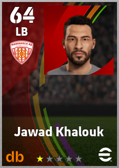 Jawad Khalouk eFootball player card