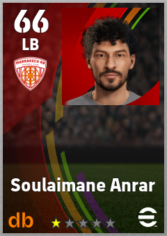 Soulaimane Anrar eFootball player card
