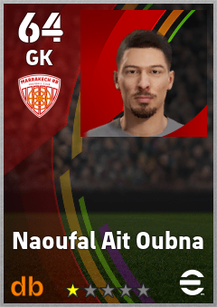 Naoufal Ait Oubna eFootball player card