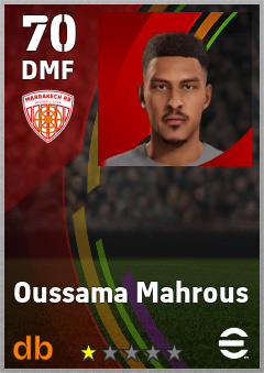 Oussama Mahrous eFootball player card
