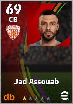 Jad Assouab eFootball player card