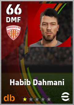 Habib Dahmani eFootball player card