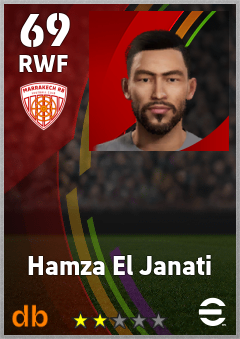 Hamza El Janati — RWF, OVR 69, MAX 69